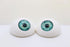 45mm Domed Puppet Eyes with Cabachon Iris - CRYSTAL - FurriFingers